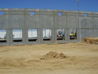 New tiltup building construction